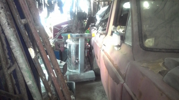 ปั้มลมมี air dryer และ เครื่องพ่นสีฝุ่น powdercode.