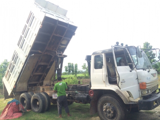 Hino F18ดั้ม2เพลา เครื่องho7d195แรง