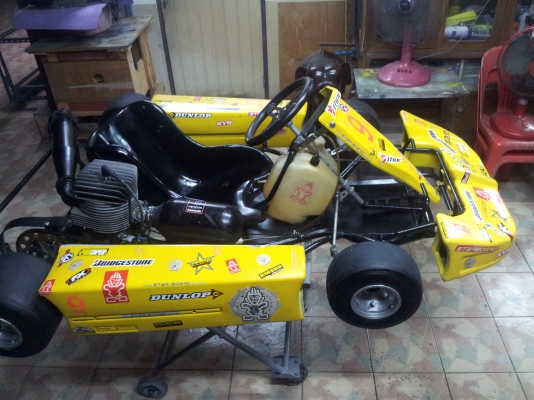 รถโกคาร์ท(go kart) เครื่องkomet 100cc. 2จังหวะ เฟรมCRG สภาพพร้อมเล่น แรงมาก