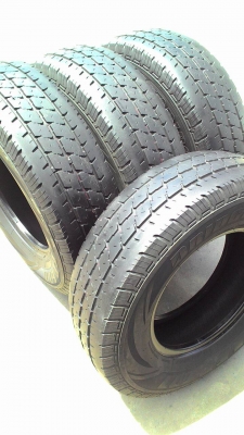 195R14 BRIDGESTONE LEO 677 ชุด 4 เส้น tel.081-427-3941