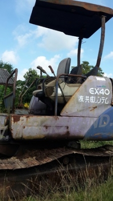 แมคโค Hitachi EX 40