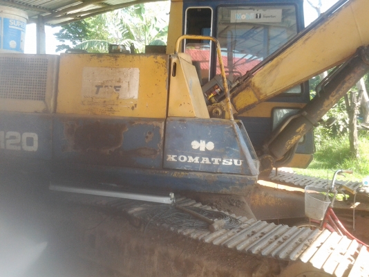 ขายตามสภาพรถเบคโฮPC120รุน3สภาพปกติ ขายตามสภาพรถเบคโฮPC120รุน3สภาพปกติ