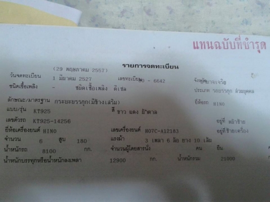 ขาย10ล้อ KT925 เครื่องHO7C 185แรง เครื่องดีแคชซีสวย สภาพพร้อมใช้งาน เอกสารพร้อมโอน สนใจโทร 090-8588220คุณนะ 093-3258446คุณบิว ID:narong498 หรือเข้าดูสินค้าอื่นๆได้ที่ www.truck.in.th/498 หรือเพจFacebook ณรงค์ ซื้อขายรถมือสอง (เว็บไซต์ส่วนตัว) หรือFacebook ขาย10ล้อ KT925 เครื่องHO7C 185แรง เครื่องดีแคชซีสวย สภาพพร้อมใช้งาน เอกสารพร้อมโอน สนใจโทร 090-8588220คุณนะ 093-3258446คุณบิว ID:narong498 หรือเข้าดูสินค้าอื่นๆได้ที่ www.truck.in.th/498 หรือเพจFacebook ณรงค์ ซื้อขายรถมือสอง (เว็บไซต์ส่วนตัว) หรือFacebook