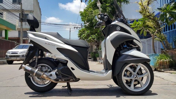 Tricity วิ่ง 3,000 แต่งท่วมคัน คุ้มๆ จัดส่งฟรีทั่วไทย ต่อรองได้ครับ