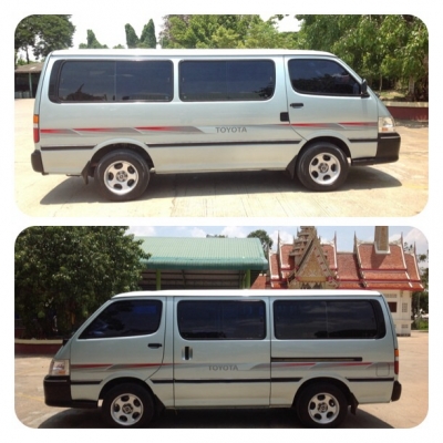 รถตู้ ไฮเอชปี20003 เครื่องดีเซล3,000cc รถเดิมสภาพสวย พร้อมใช้งาน