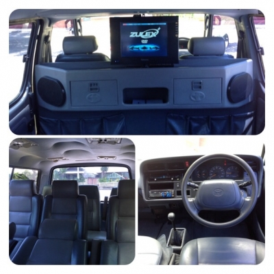 รถตู้ ไฮเอชปี20003 เครื่องดีเซล3,000cc รถเดิมสภาพสวย ซ.ล็อค จอLCD14" รถตู้ ไฮเอชปี20003 เครื่องดีเซล3,000cc รถเดิมสภาพสวย ซ.ล็อค จอLCD14"