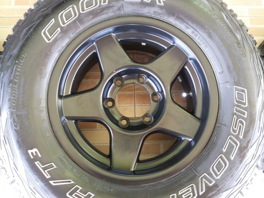 ล้อ lenso ลาย Bradley ขอบ 16 พร้อมยาง cooper discoverer at3