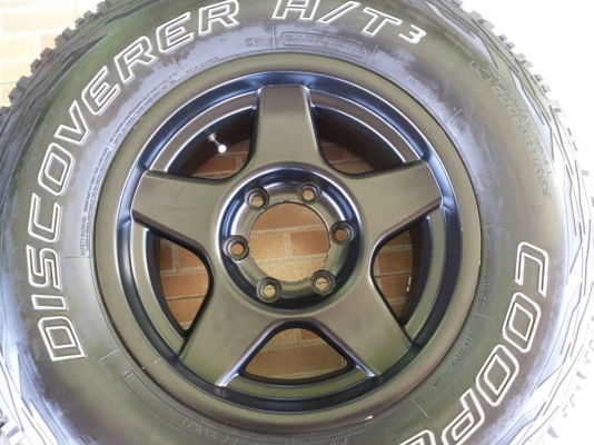 ล้อ lenso ลาย Bradley ขอบ 16 พร้อมยาง cooper discoverer at3