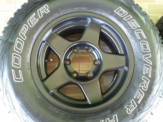 ล้อ lenso ลาย Bradley ขอบ 16 พร้อมยาง cooper discoverer at3
