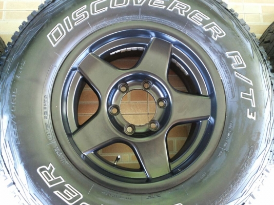 ล้อ lenso ลาย Bradley ขอบ 16 พร้อมยาง cooper discoverer at3