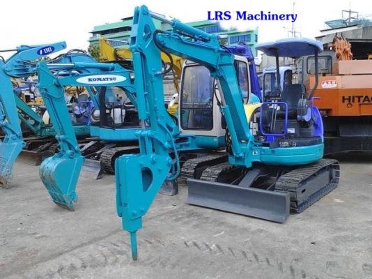 KOMATSU. PC 30 MR-1 พร้อมหัวกระแทก