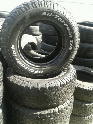 ขายยาง BF  265/70 R16 ปี 2010 ราคาถูก 1 ชุด  4,000 บาท