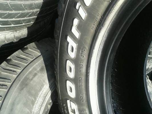 ขายยาง BF  265/70 R16 ปี 2010 ราคาถูก 1 ชุด  4,000 บาท