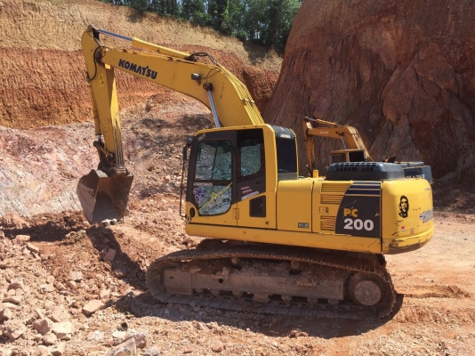 ขายรถแบคโฮ KOMATSU PC200-8 ปี2010 ทำงาน8,147ชั่วโมง สนใจโทร 081-970-1072