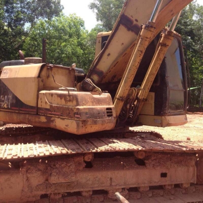 ขายรถแบคโฮCAT 320 Bไฟ้ฟ้า เอกสารอินวอยท์รถสวยพร้อมใช้ราคา900,000