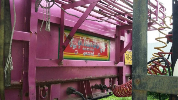 ขายรถสิบล้อ หัวลาก ISUZU deca 270 หัวหางพื้นเรียบ ติดแก็ส เครื่องจีน ยางดีพร้อมใช้งาน