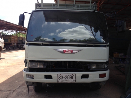 ขายรถ6ล้อ Hino195 แรง กระบะ 7 เมตร