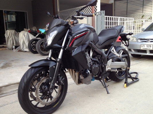 ขาย CB650f ปี2014 พร้อมทะเบียน วิ่ง4xxxKm ราคา 249000บาท (รับเทริ์น จัดไฟแนนท์)