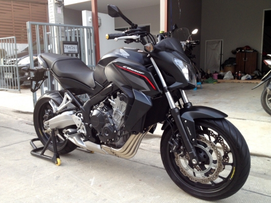 ขาย CB650f ปี2014 พร้อมทะเบียน วิ่ง4xxxKm ราคา 249000บาท (รับเทริ์น จัดไฟแนนท์)