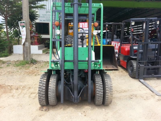 ขาย รถโฟล์คลิฟท์ 2.5 T MITSUBISHI เขียว ดีเซล เสาสูง 4 เมตร ขาย รถโฟล์คลิฟท์ 2.5 T MITSUBISHI เขียว ดีเซล เสาสูง 4 เมตร