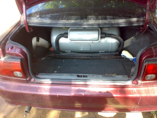 ขาย  แลก อีคา เครื่อง1500 คาบู เกียร์ออโต้ ติดLPG