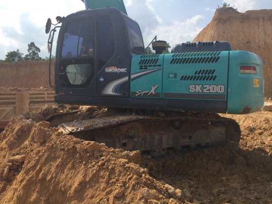 SK200-8 YN12-T8091 superX ใช้งาน 7014 ชม. มือเดียวป้ายแดง...รถสวย เดิมๆรถเกือบเต็ม