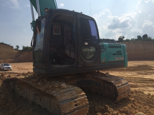 SK200-8 YN12-T8091 superX ใช้งาน 7014 ชม. มือเดียวป้ายแดง...รถสวย เดิมๆรถเกือบเต็ม