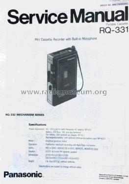 เครื่องเล่นเทปNATIONAL RQ-331 ของเก่าที่น่าสะสม