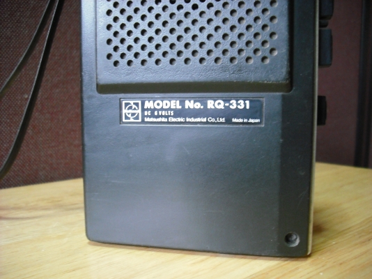 เครื่องเล่นเทปNATIONAL RQ-331 ของเก่าที่น่าสะสม