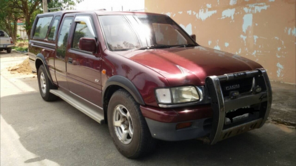 ขายอีซูซุ ดราก้อนแคป เกียร์ออโต้ดีเซลเดิมแท้ มีหลังคากะบะพร้อม