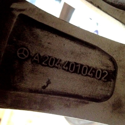 -----ขายแล้ว------ล้อแม็กซ์ BENZ 17 นิ้ว