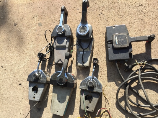 ขายคอลโทรลเรือ yamaha  mercury suzuki