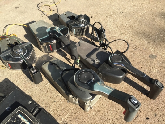ขายคอลโทรลเรือ yamaha  mercury suzuki