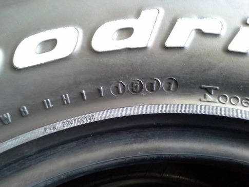 BF All USA. 265/75/16 ปี11 สภาพดี  1ชุด