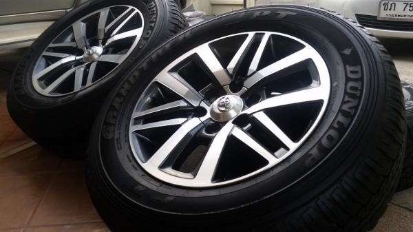 แม็ก new fortuner ขอบ 18 พร้อมยาง