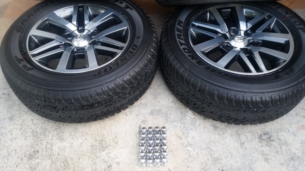 แม็ก new fortuner ขอบ 18 พร้อมยาง