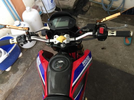 ขาย msx125 สีแดง แต่ง ครับ 53,000บาท ทบ.แท้