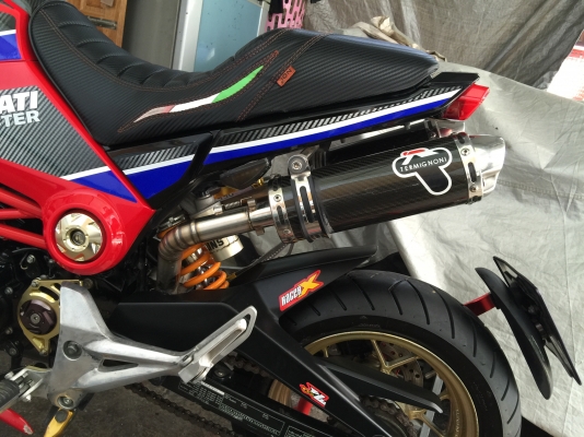 ขาย msx125 สีแดง แต่ง ครับ 53,000บาท ทบ.แท้