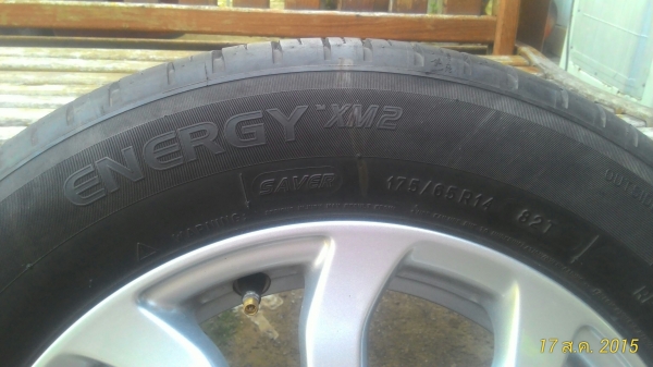 ขายล้อพร้อมยางทั้งชุด175/65/14. มิชลินปี13 (ขายแล้ว) ขายล้อพร้อมยางทั้งชุด175/65/14. มิชลินปี13 (ขายแล้ว)