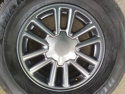 ขายล้อแม็กISUZU All New16 สีกัล ยาง245/70/16ปี2714 4 ล้อ