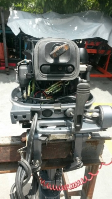 ขาย เครื่องเรือYAMAHA 9.9 แรง 4 จังหวะ หาง 21 สตาร์ท 2 ระบบ สภาพสวยพร้อมใช้ นำเข้าจากญี่ปุ่น 38,000