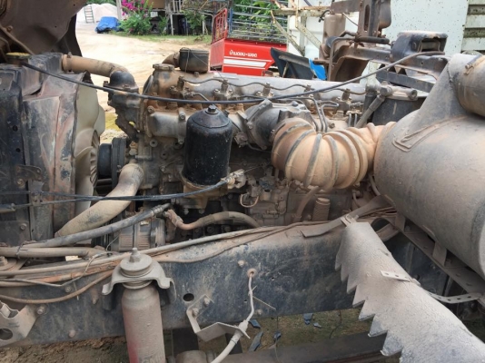 รถๅ10ล้อ มิตซูเฉินหลง FUSO FN527 รถพร้อมใช้งาน ดั้มสวยมาก