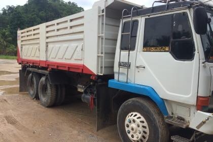 รถๅ10ล้อ มิตซูเฉินหลง FUSO FN527 รถพร้อมใช้งาน ดั้มสวยมาก