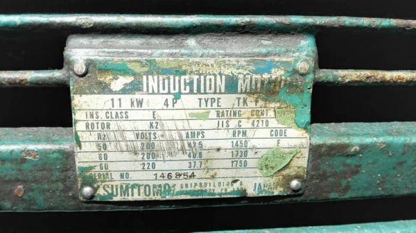 Sale>>มอเตอร์เกียร์ Sumitomo Cyclo Drive 15 HP. ไฟ 380 V. อัตราทด 1:289 ทดหนัก!! โทร 089-2499-123 นครปฐม