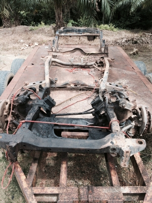 คัสซีไซโคลน L200 พร้อมชุดดิสหน้ายกแพ