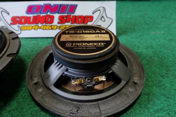 ชุดลำโพง Pioneer Carrozzeria กรวยอลูมิเนียม Made in Japan แท้ๆ