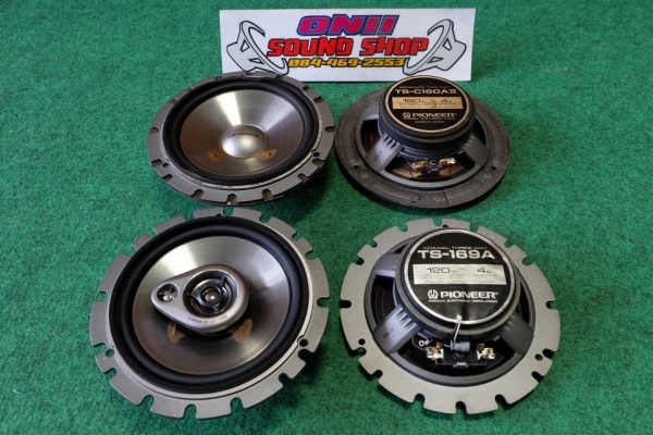 ชุดลำโพง Pioneer Carrozzeria กรวยอลูมิเนียม Made in Japan แท้ๆ