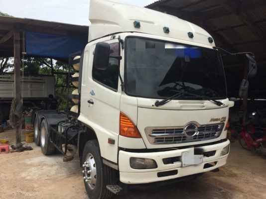 สิบล้อหัวลากHINO MEGA2P 320แรงปี2547ก๊าซNgv8ถัง