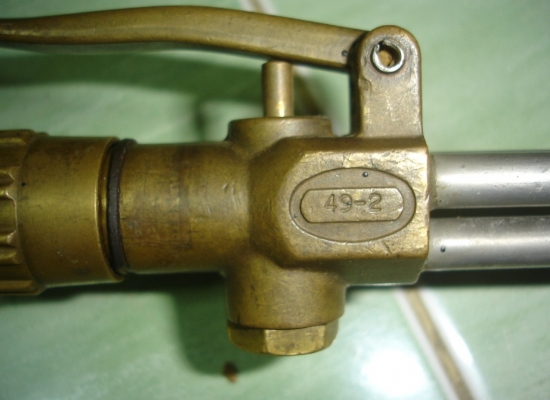 ขายชุดหัวตัดแก๊ส HARRIS 49-2 ทองเหลือง