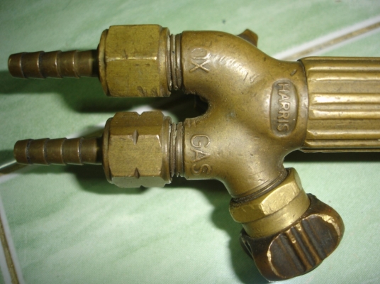 ขายชุดหัวตัดแก๊ส HARRIS 49-2 ทองเหลือง